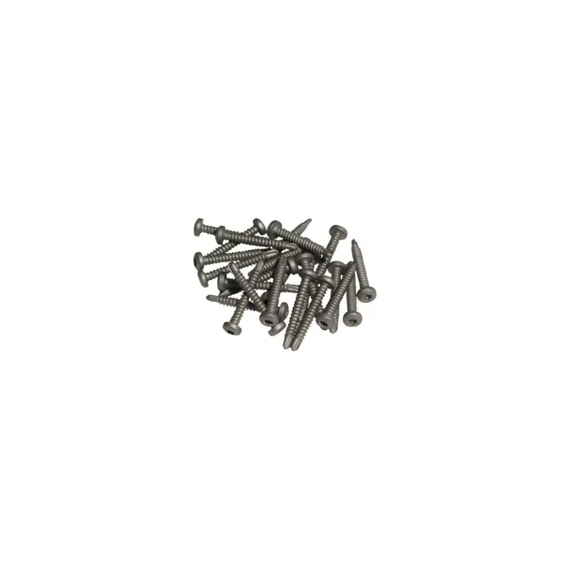 Plus Skruer Til Montage Af Hegn På Stålstolpe 24 Stk 5x25mm 17520-