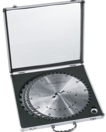 Sæt Med Rundsavsklinger  250 Mm    Aluminium Kasse