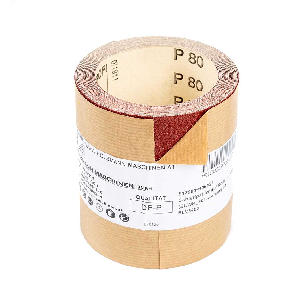 Schleifpapier Auf Rolle Zu 5lfm K80 Holzmann Slwk80