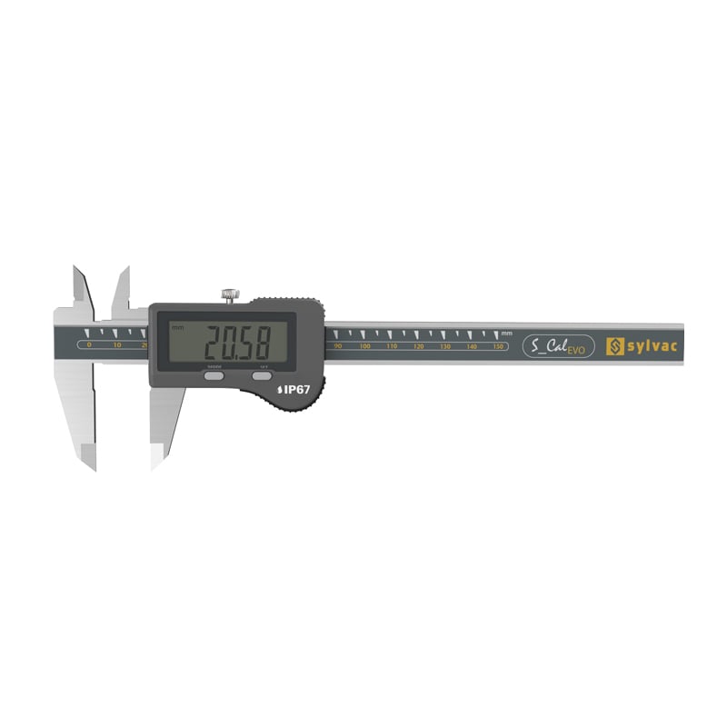 Sylvac Digital Skydelære Cal Evo Standard Ip67 300 Mm 810 1532