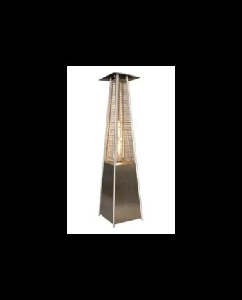 Terrassevarmer Gas Lux Rustfri