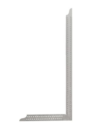 Tømrervinkel 1000x380x35 Mm Med Dobb  Skala Og Opmærk  Huller