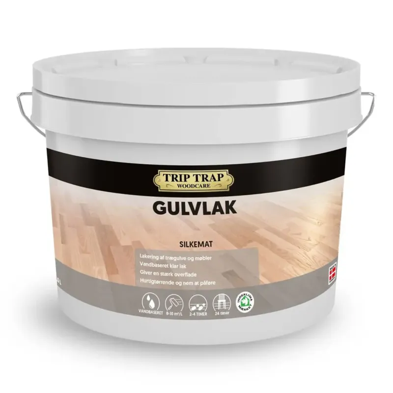 Trip Trap Gulvlak Silkemat 5lt