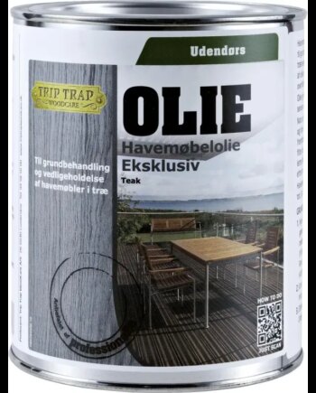 Trip Trap Havemøbelolie Ekskl  Natur   75lt