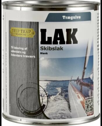 Trip Trap Skibslak Blank   38lt