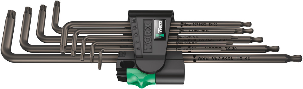 Tx-nøglesæt 967 Xl1 Black