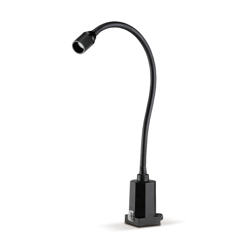 Wrkpro Led Maskinlys Quot Echo Quot Med 500 Mm Flex Arm Ac 100v-240v