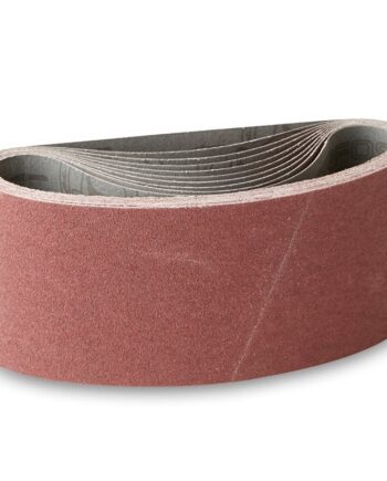 100x552mm Lærreds Slibebånd  10 Stk  Korn P24