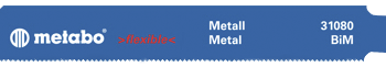 Bajonetsavkl  Til Metal 150mm Bim 18tpi Flex Pk