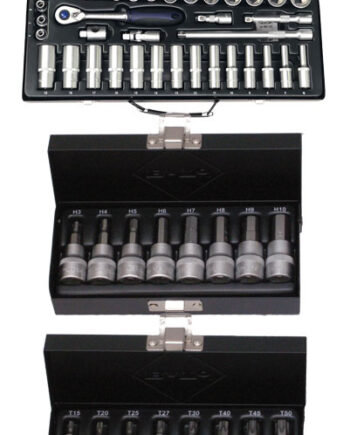Bato Kombi Pakke  Topnøglesæt  -24mm     Quot  Stifttopsæt  -10mm     Quot  Stifttopsæt Torx 15-50     Quot  54 Dele