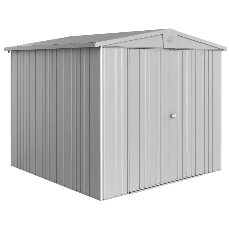 Biohort Europa Redskabsrum   Sølv Metallic