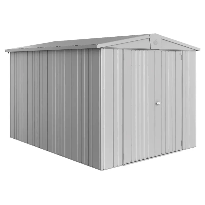 Biohort Europa Redskabsrum   Sølv Metallic