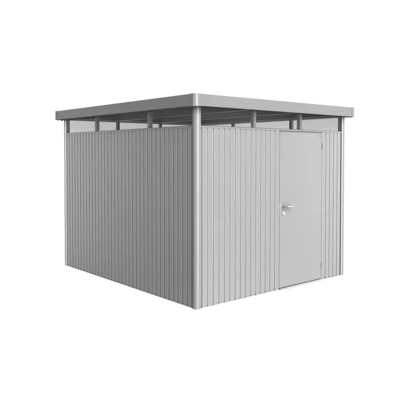 Biohort Highline H5 Enk  Dør Sølv Metallic Redskabsrum