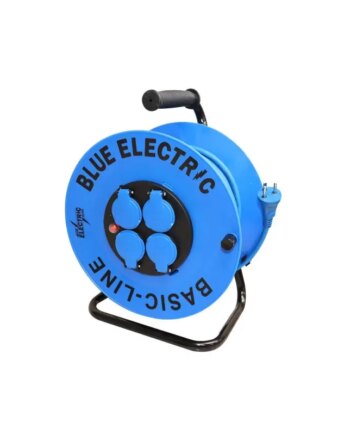 Blue Electric Kabeltromle Basicline 25   1250402