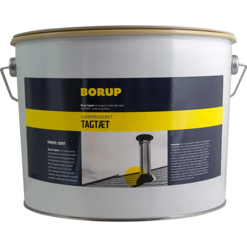 Borup Tagtæt Sort 10lt 651000200