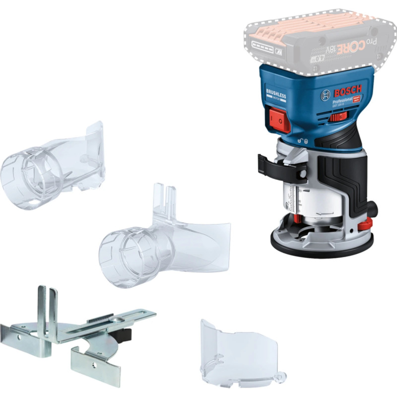 Bosch Akkukantfræser Gkf 18v- 06016c2000