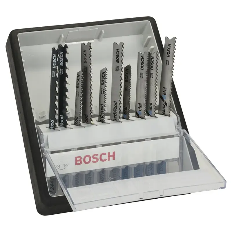 Bosch Stiksavklinge Robustline Træ Met   10 Stk 2607010542