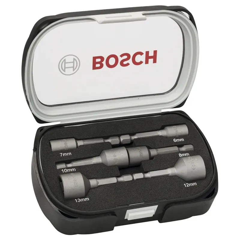 Bosch Topnøglesæt Magnet  -13mm 50mm 6stk 2608551079
