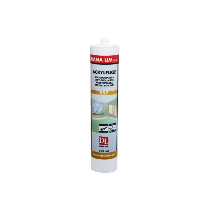 Dana Acrylfugemasse 557 Grå  300ml