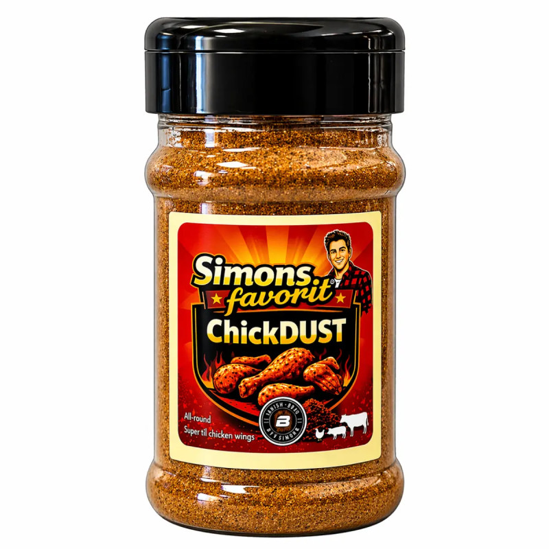Danish Bbq Simon Favorit Chickdust 220g