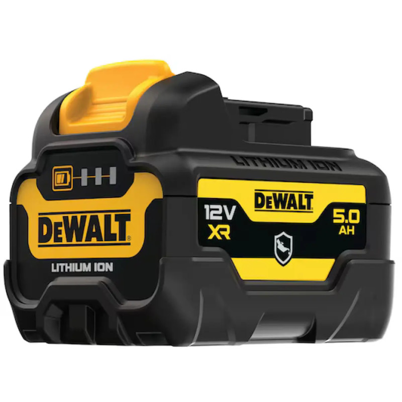 Dewalt 12v Xr 5ah Batteri Med Gfn Gummibelægning Dcb126g-xj