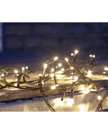 Dga Lyskæde 40led Sort   312cm -
