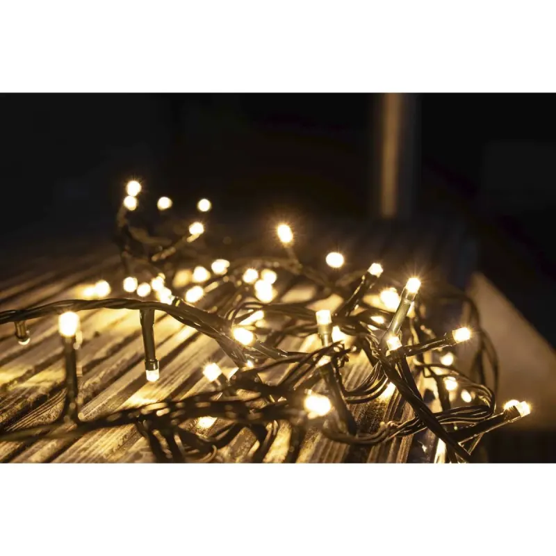 Dga Lyskæde 500led 230 Sort 3992cm