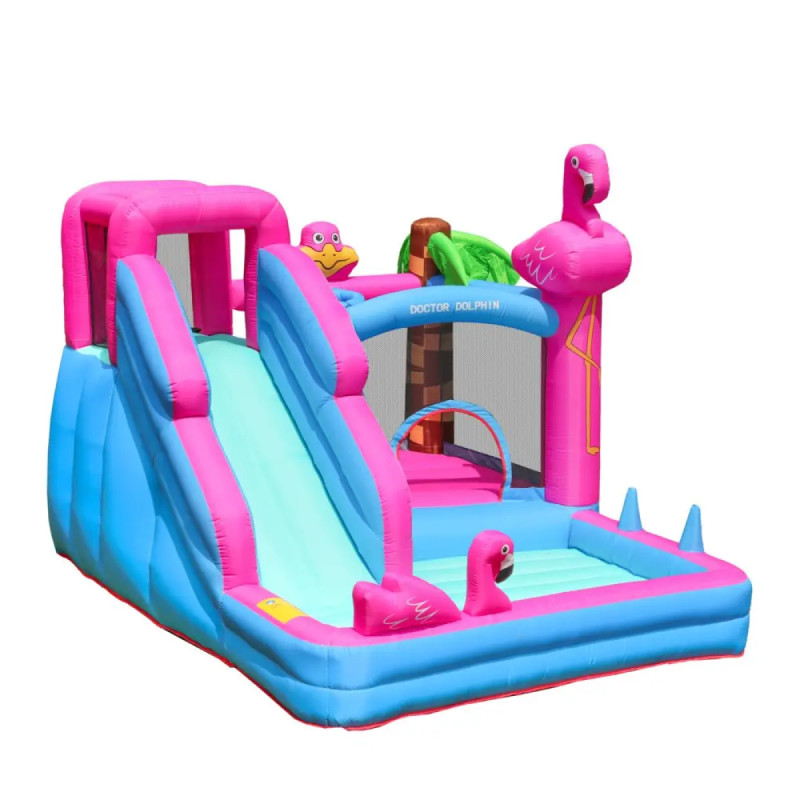 Doctor Dolphin Flamingo Hoppeborg Inkl 450 Watt Blæser 72044