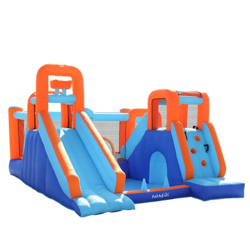Doctor Dolphin Waterslide Hoppeborg Inkl 750 Watt Blæser 83051