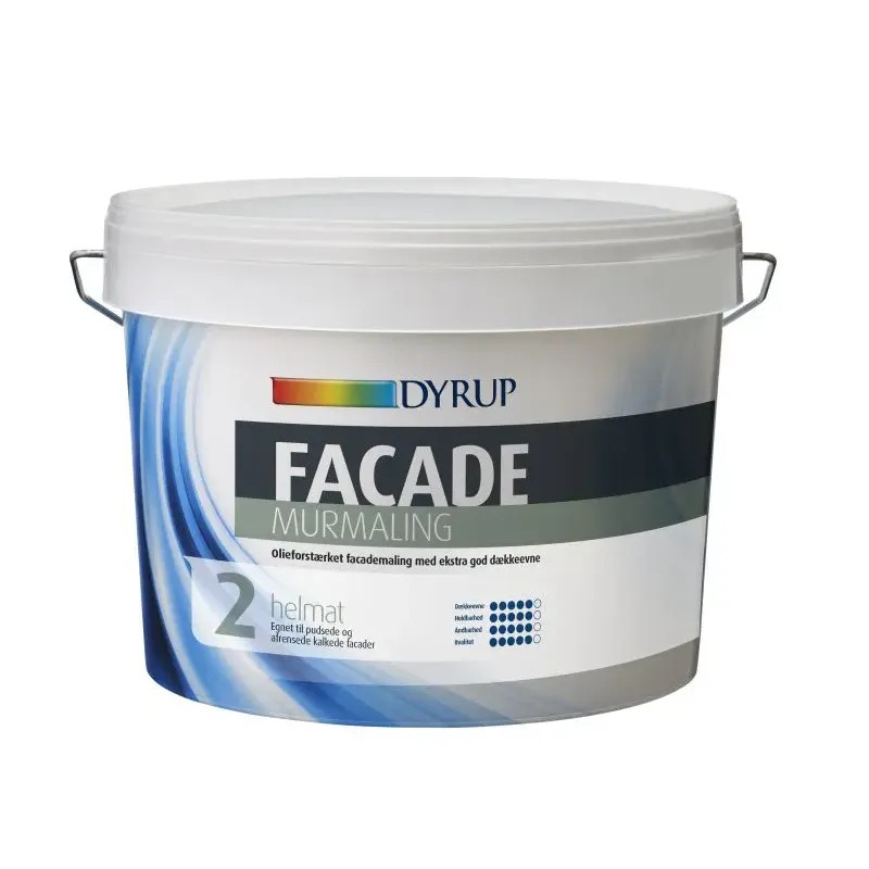 Dyrup Facade Murmaling Hvid   25lt