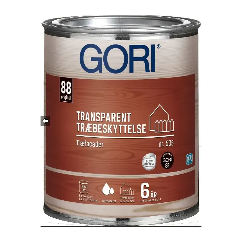 Dyrup Gori 505 Træbeskyttelse Transparent Base 30   75lt