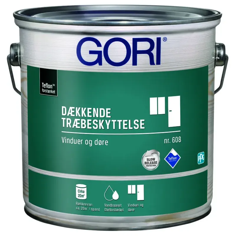 Dyrup Gori 608 Vinduesmaling Dækkende Kridt     Liter