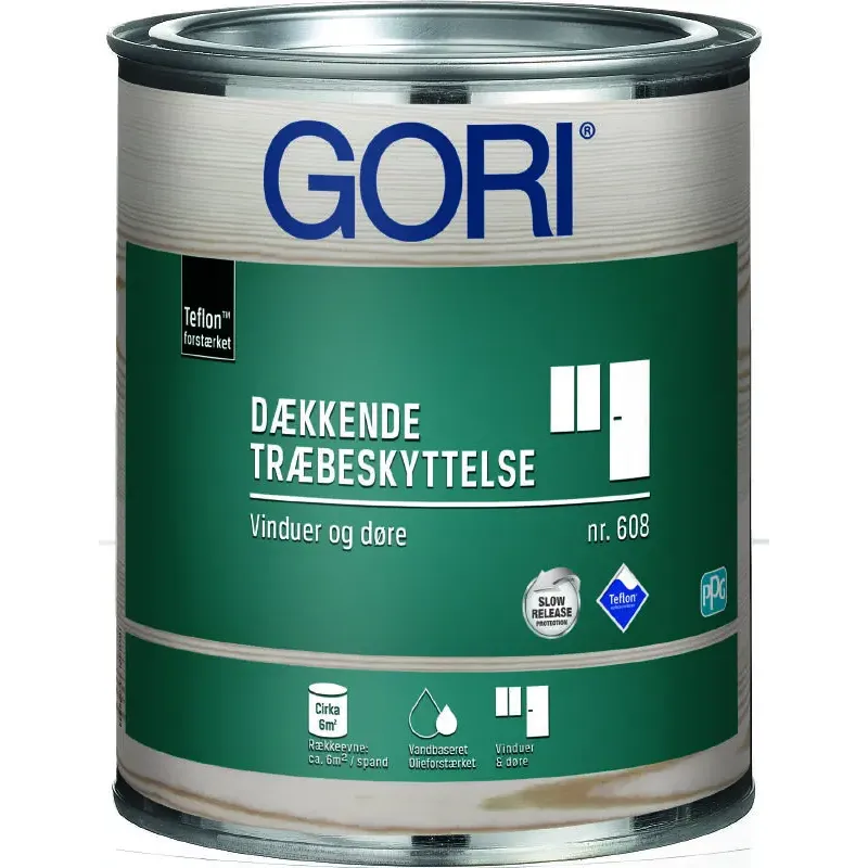 Dyrup Gori 608 Vinduesmaling Dækkende Kridt   75 Liter