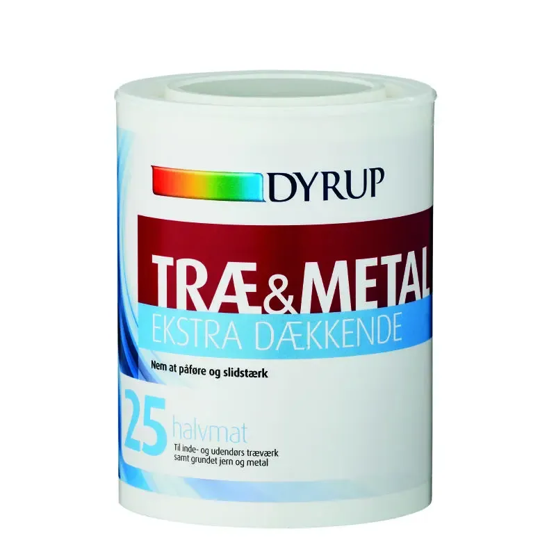 Dyrup Træ   Metal 25 Ekstra Dækkende S0502y   75lt