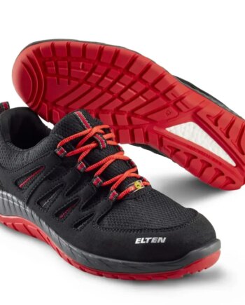 Elten Maddox Black-red Low Sikkerhedssko