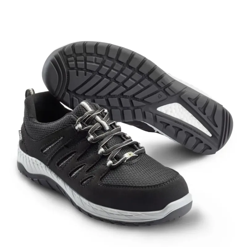Elten Maddox Black-grey Low Sikkerhedssko Stål Tåværn Fiber Sømværn