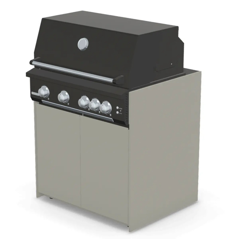 Fontana Forni Ignes Mid Grillmodul Til Udekøkken Ekskl Gasgrill