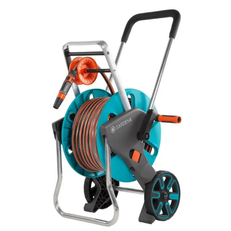 Gardena Slangevogn Aquaroll   Easy  Samlet Med 20   Flex Slange 18517-20