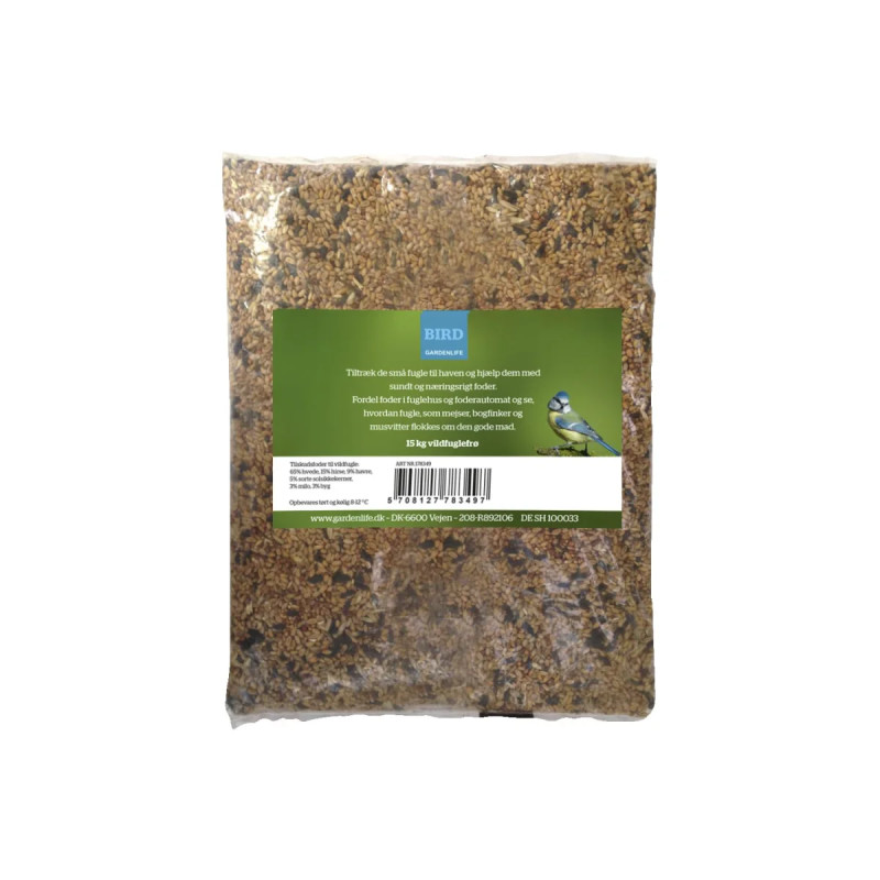 Gardenlife Vildfuglefrø 15 Kg 178349