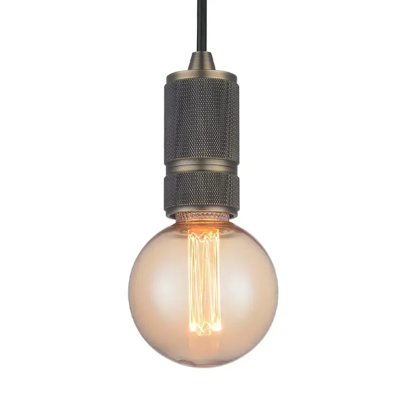 Halo Design Halo Mini Fatningssæt E14 Antik Messing 5mkabel 737123