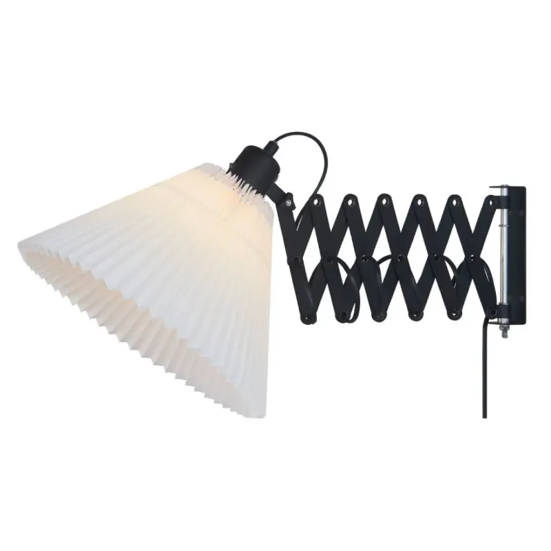 Halo Design Medina Quot Quot Væglampe Hvid Sort 731541