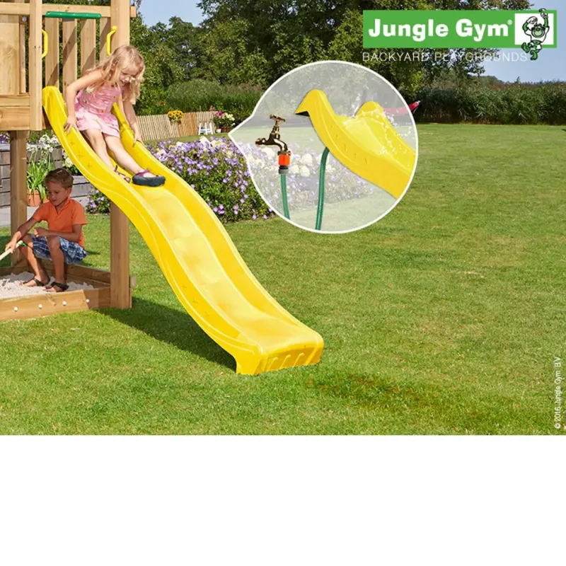 Jungle Gym Rutschebane Gul   20 Meter