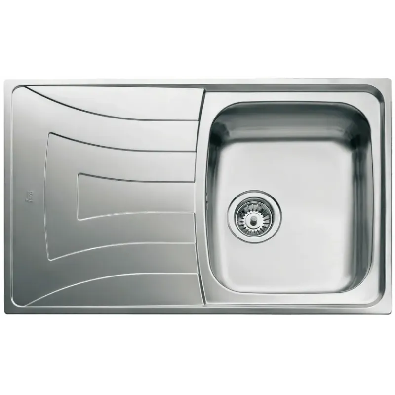 Juvel Køkkenvask Uni100d   Strainer Poleret    Kummemål: 340x400x170 Mm