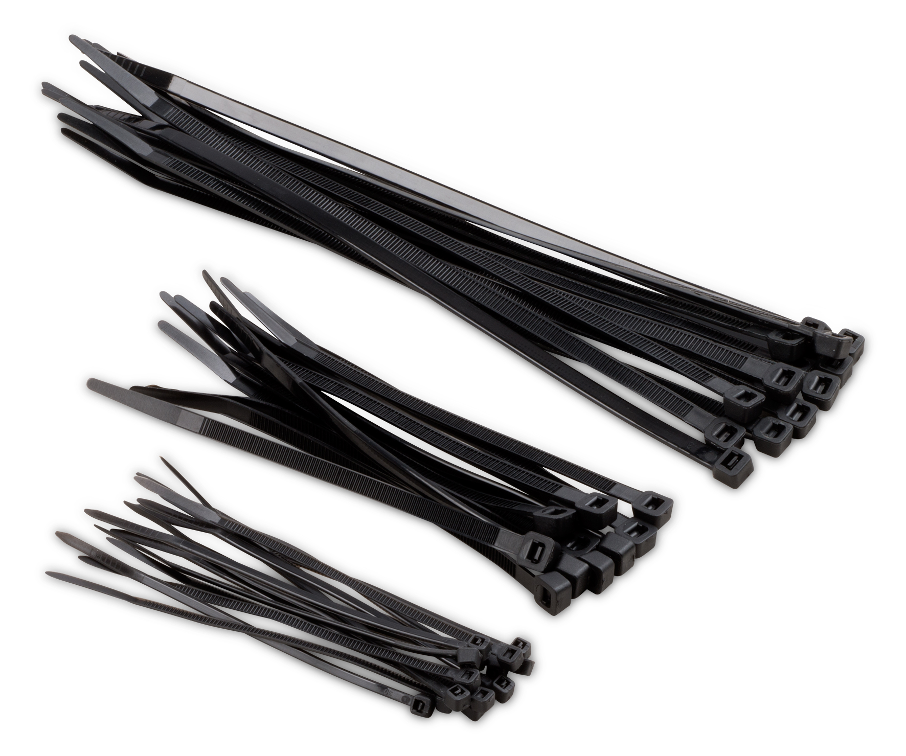 Kabelstrips Sort       120 Mm 100 Stk