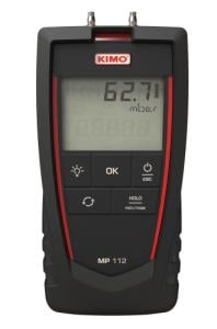 Kimo Mp112 Differenstrykmanometer Kalibreringscertifikat