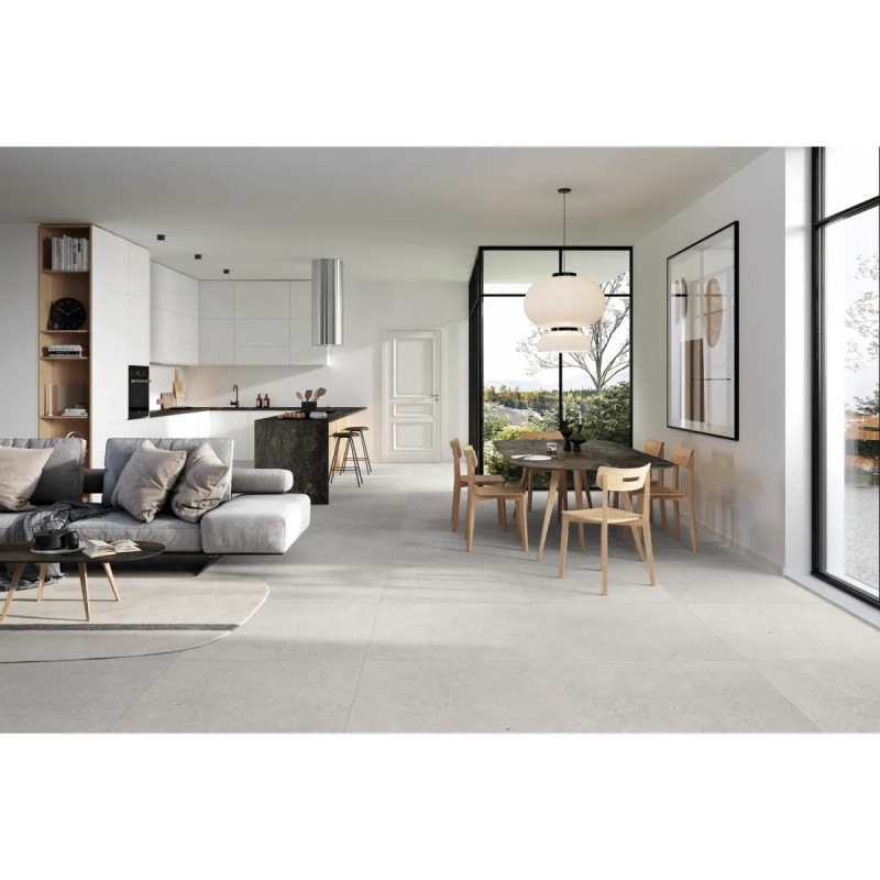 Lagom White Mat Rekt 90x90cm 87454100