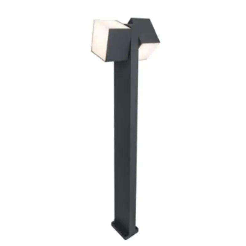 Lutec Bedlampe Cuba Mørkegrå 110x750x237mm
