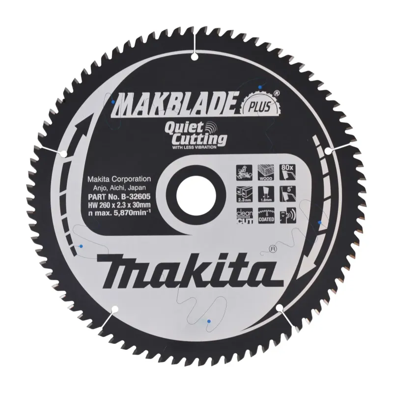 Makita Hm Klinge 260x30x80z Makblade  -32605