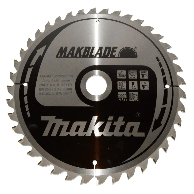 Makita Savklinge 260x30x40z  -32770