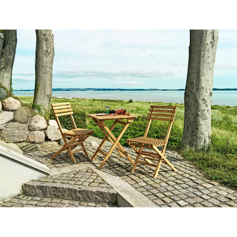Malang Cafesæt Teak 7001142
